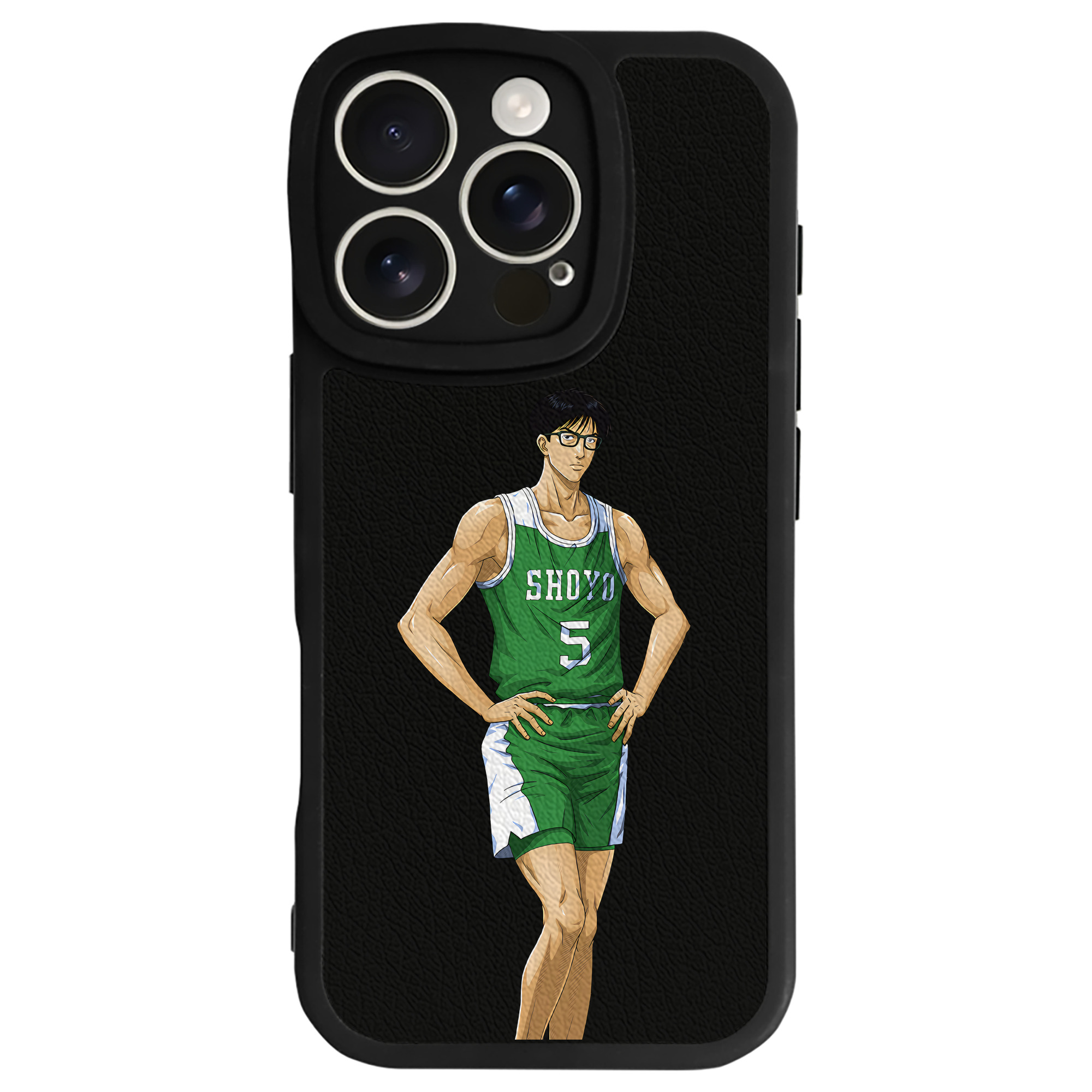 （画像用） SLAM DUNK／スラムダンク 【iPhone 16シリーズ対応】シリコンスマホケース（レザー調） 材質：シリコン